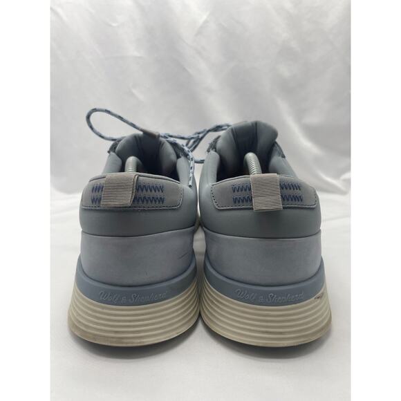 Mens Wolf & Shepherd Crossover Victory Trainer Light Blue/White Size 12 - Picture 6 of 10